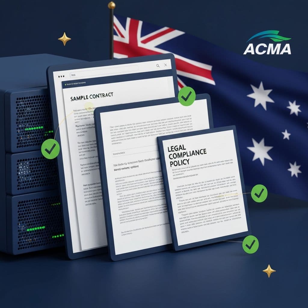 Australian AI Compliance: Navigating Spam Act 2003 and ACMA Requirements - LeadTrackAI blog post about compliance AI lead qualification in Australia