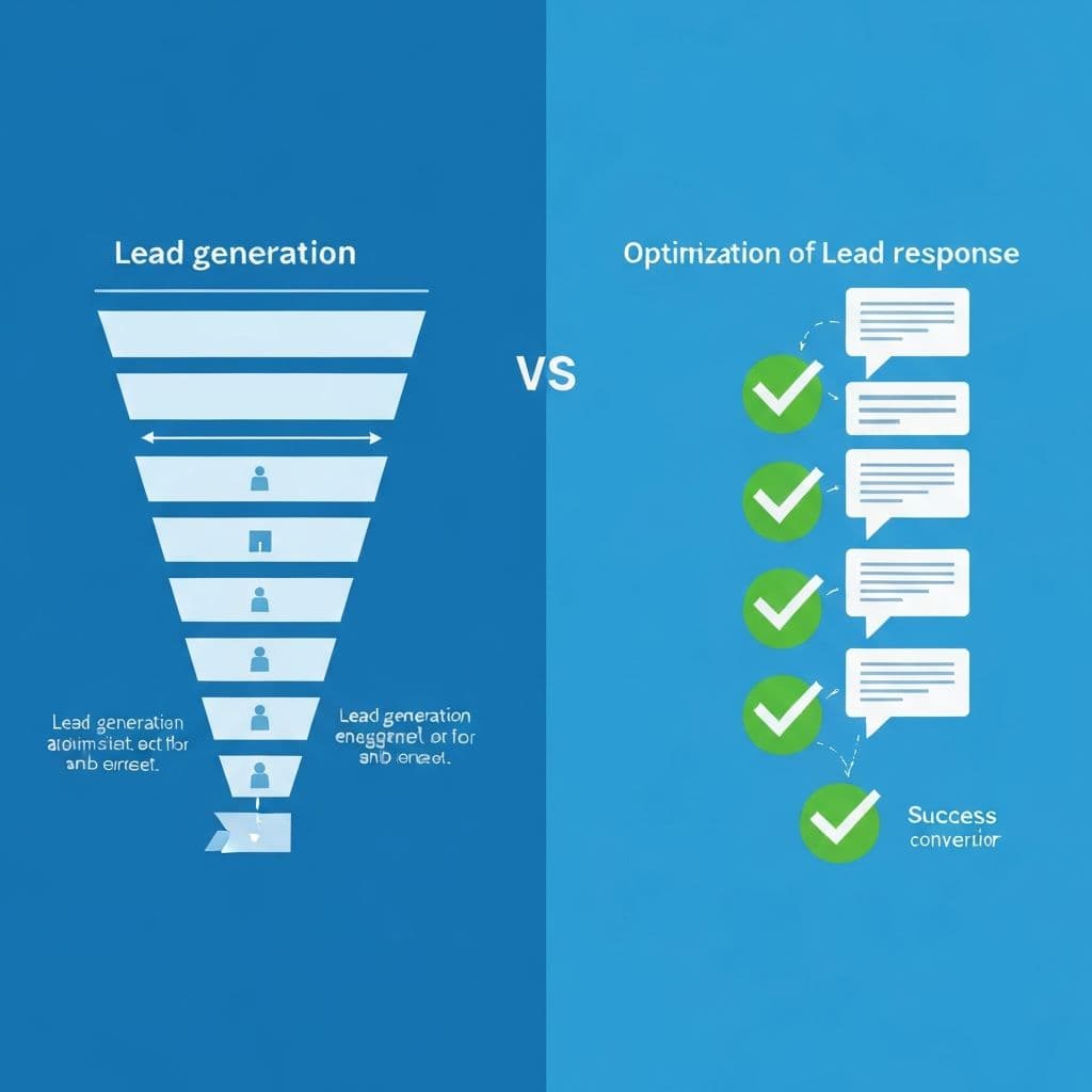 Solar Lead Generation vs Lead Response: Which Matters More? - LeadTrackAI blog post about lead strategy AI lead qualification in Australia