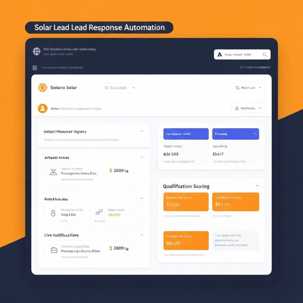 Solar Lead Response Automation: Responding to Solar Installer Inquiries - LeadTrackAI blog post about solar automation AI lead qualification in Australia